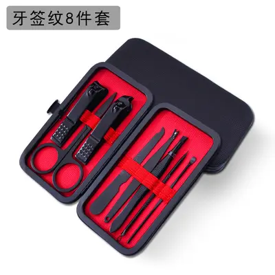 德国精工指甲刀美甲专用修剪指甲嵌甲修脚刀家用指甲钳套装 - 9
