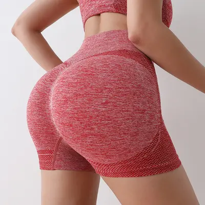 Yoga şortu, yüksek bel, hızlı kuruyan - 7