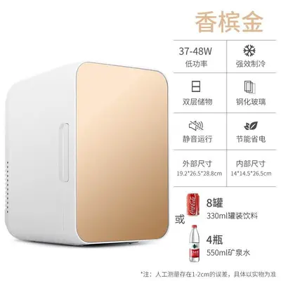 Mini Single-Door Refrigerator 20L for Cosmetics and Car - 11