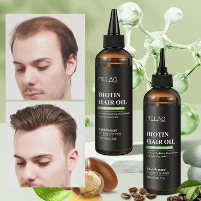 MELAO Biotin Saç Yağı Kabarıklık ve Uç Açılma Onarıcı - 5