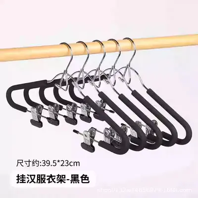 创意连体海绵套装挂衣架可叠加汉服收纳马面裙多功能收纳神器批发 - 8