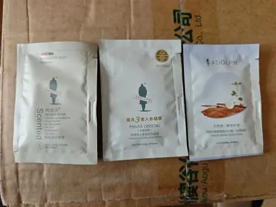 Adou Genuine Perfume Pouch Shampoo and Shower Gel, Mini Travel Sample Size - 8