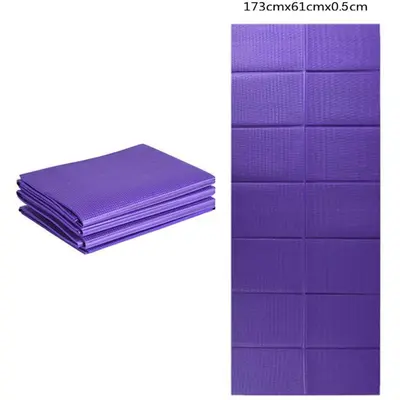 PVC Yoga Matı, Yeni Başlayanlar ve Kadınlar İçin, Kaymaz, Kalın - 8