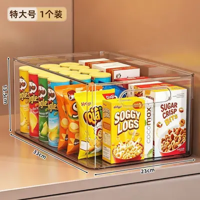 Transparent acrylic storage box, rectangular, large - 11