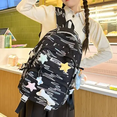 Children's School Backpack for Girls, Grades 3-6 - 12