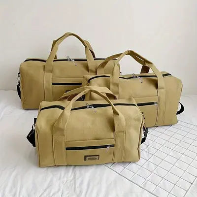 Travel bag, men's handbag canvas bag, work bag luggage bag, cosmetic bag, printable LOGO tool bag wholesale