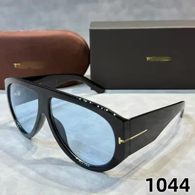 Retro Large-Frame Unisex Sunglasses, High-End Look - 4