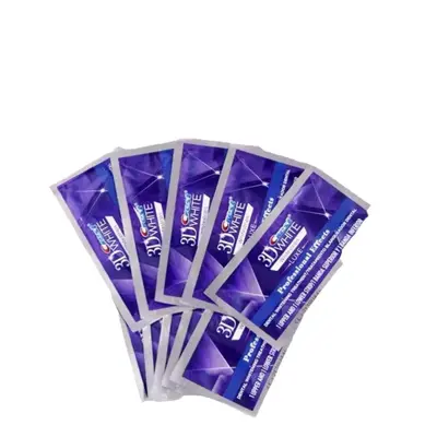 Enhanced 3D Teeth Whitening Strips, Removes Stains - 4