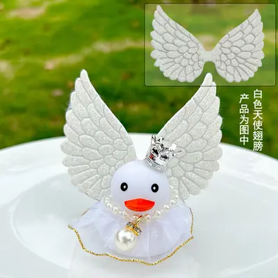 Little Yellow Duck Kopfschmuck Set mit Engels- und Teufelsflügeln - 11