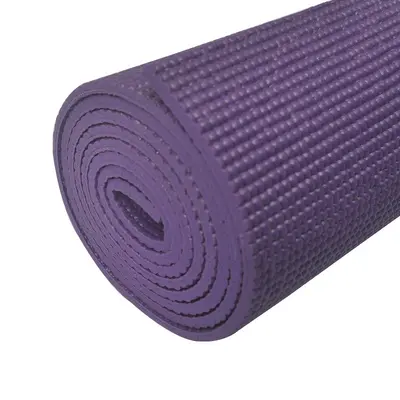 PVC Yoga Matı, 6 MM, Kaymaz, Kalın, Başlangıç Seviyesi - 5