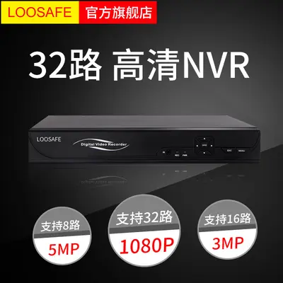 32-channel NVR hard disk video recorder, 5MP/1080p