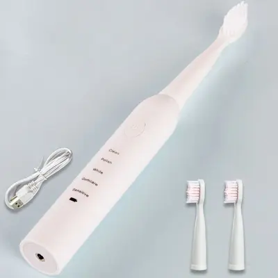 Soft-Bristle Electric Toothbrush, Rechargeable, Waterproof, Portable - 7