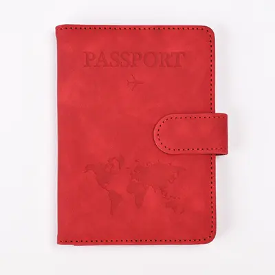 RFID-Blocking PU Passport Cover, Color-Changing, Multifunctional