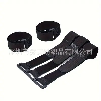 Buckle Hook-and-Loop Strap Non-Elastic Bicycle Cable Organizer - 12