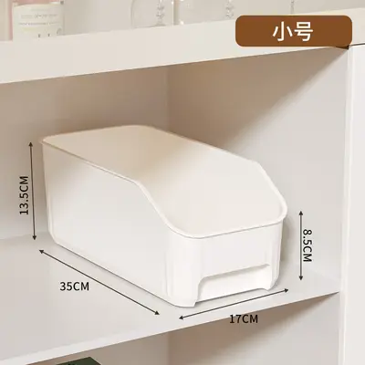 厨房收纳框家用橱柜整理杂物零食收纳盒卫生间置物架家用整理神器 - 8