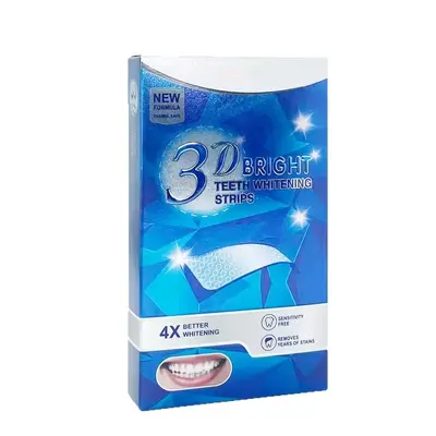 3DTEETH Teeth Whitening Strips PAP Non-Peroxide Residue-Free - 6