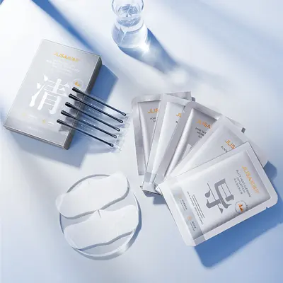 Jilinsha Blackhead Removal Nose Mask, 4 g x 10 Pieces - 3