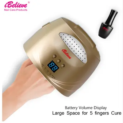 Automatic nail dryer manicure phototherapy machine rechargeable - 4