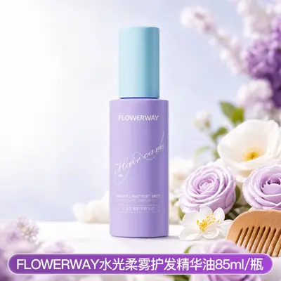 FLOWERWAY Su Işıltılı Saç Bakım Esansı Yağı Spreyi, Onarıcı ve Yumuşatıcı - 6