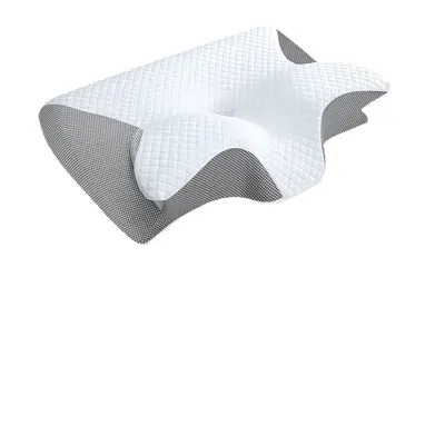 Memory foam pillow, neck support, zero pressure
