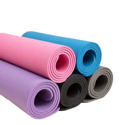 Yoga matı, başlangıç seviyesi, ses yalıtımlı, darbe emici, kaymaz, kalın - 5