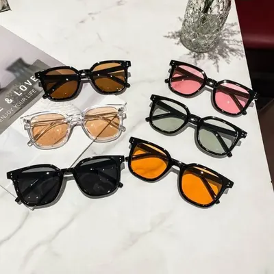 Unisex Rouge-Sonnenbrille mit UV-Schutz, trendiges Design - 1