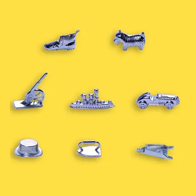 Zinc Alloy and Plastic Board Game Pieces, Custom Processing