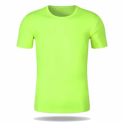 Quick-Drying Short-Sleeve Work T-Shirt, Custom Printed Logo, Round Neck - 12