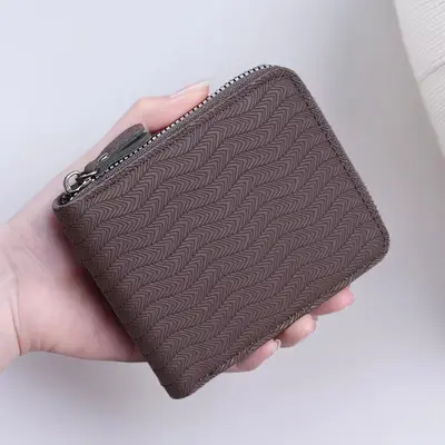 Men's Short Wallet with Multi-Card Slots and Large Capacity Coin Pocket - 1