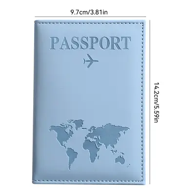Yeni sınır ötesi popüler pasaport koruyucu kılıf pu pasaportluk biletlik spot toptan fabrika doğrudan satış pasaport çantası