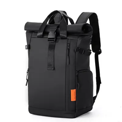 Roll-Edge Backpack, Large Capacity Laptop Backpack for School and Travel - 6
