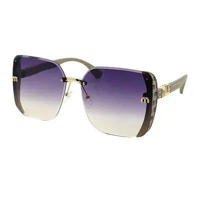Large Square Women's Sunglasses, Polarized with UV Protection - 13