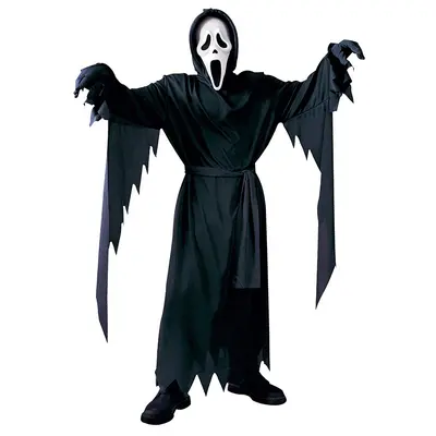 Halloween-Scream-Kostüm für Kinder und Erwachsene
