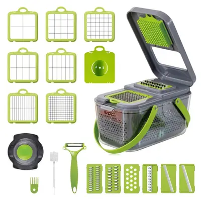 Gemüseschneider-Set 22-teilig multifunktional