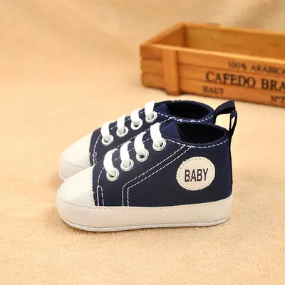 Soft Sole Non-Slip Baby Shoes, Newborn Pre-Walker Shoes