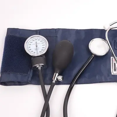 Manual Arm Blood Pressure Monitor with Stethoscope, Mercury-Free