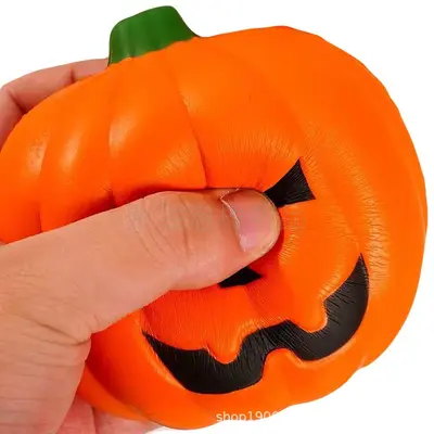 PU Foam Pumpkin Squeeze Ball for Halloween Party - 5