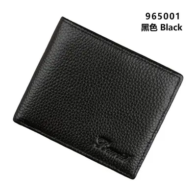 Genuine Leather RFID-Blocking Men's Coin Wallet with Card Slots - 8
