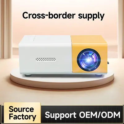 Portable LED Projector Home Mini HD 1080P Mobile Projector Outdoor Mobile Cinema - 2