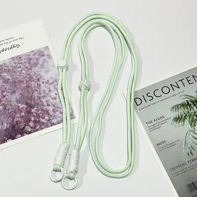 Adjustable Crossbody Phone Strap, Woven Knotted, Anti-Lost - 9