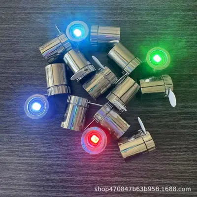 LED Rotating Pen Light Core with Crystal Base for DIY Lamps