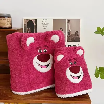 Mercan polar havlu seti 2 parça, yumuşak ve hızlı kuruyan