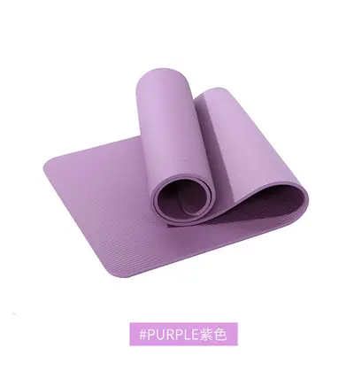 Thick Non-Slip NBR Yoga Mat, Wide and Long - 7