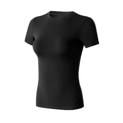 Women's Breathable Short Sleeve Yoga T-Shirt - 9