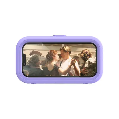 360 Degree Rotating Retractable Waterproof Phone Case Box Without Drilling, Bathroom Waterproof Bracket, Toilet Bathroom Drama Work