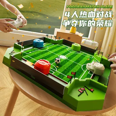 Large Tabletop Foosball Table, Multiplayer Parent-Child Battle Game - 3