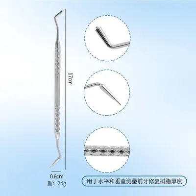 Dental tool set 8-piece, stainless steel, tartar cleaning - 10