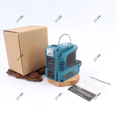 Makita-Stil Lithium-Akku-Wechselrichter, 21V auf 110V - 7