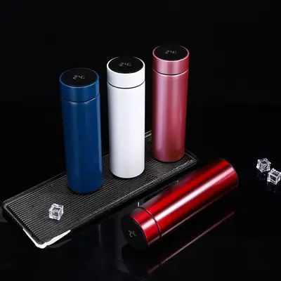 304 Stainless Steel Smart Insulated Cup with Temperature Display - 5