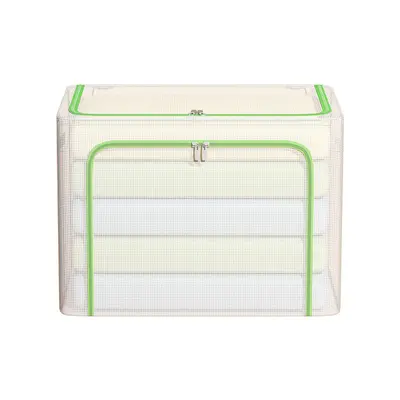 Foldable steel frame clothing storage box - 9
